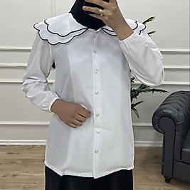 Terikoton Bebe Yaka Gömlek