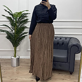 Toprak Keten Kraş Etek