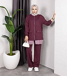 GÖMLEK DETAYLI TAŞLI TAKIM